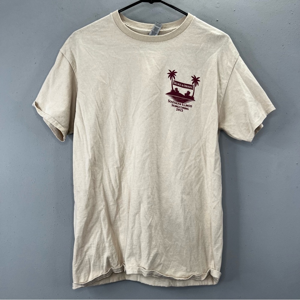 Southern Illinois University SIU Homecoming 2023 Tee Beige